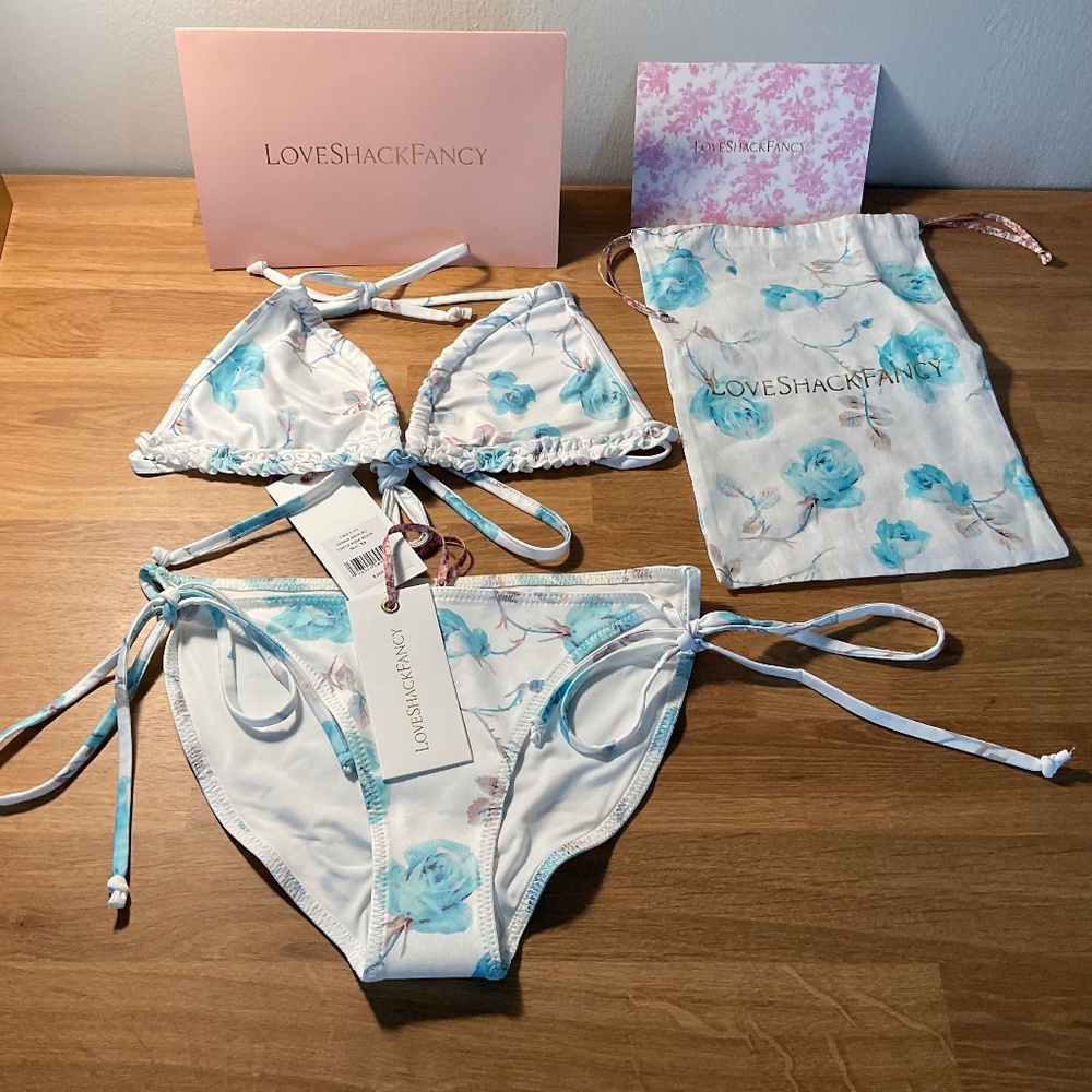 LOVESHACKFANCY BIKINI